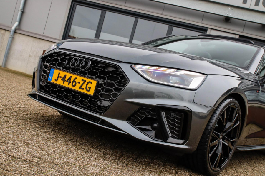 Audi A4 Avant 2.0 TFSI S line Black Edition Facelift 245pk S-Tronic! 1e|NL|DLR|Panoramadak|Virtual Cockpit|Leder|LED Matrix|Black