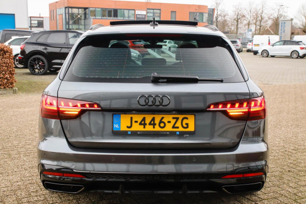 Audi A4 Avant 2.0 TFSI S line Black Edition Facelift 245pk S-Tronic! 1e|NL|DLR|Panoramadak|Virtual Cockpit|Leder|LED Matrix|Black