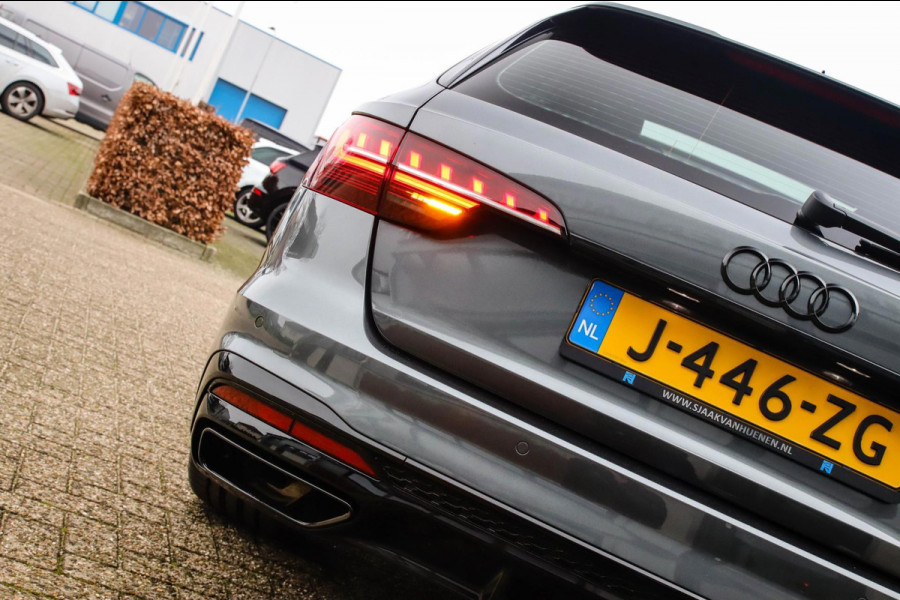 Audi A4 Avant 2.0 TFSI S line Black Edition Facelift 245pk S-Tronic! 1e|NL|DLR|Panoramadak|Virtual Cockpit|Leder|LED Matrix|Black