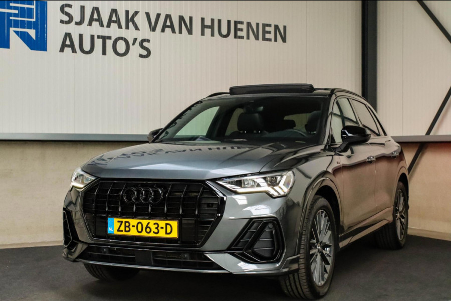 Audi Q3 35 1.5 TFSI S Line Pro Line S 150pk S-Tronic! 1e Eig|NL|DLR|Panoramadak|Virtual Cockpit|LED Matrix|Leder|19inch|Black Pack