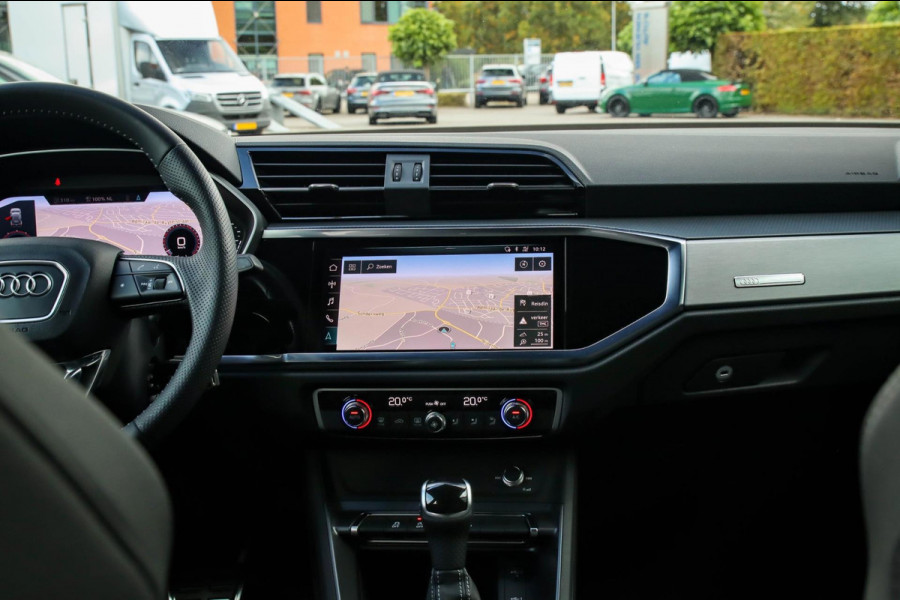 Audi Q3 35 1.5 TFSI S Line Pro Line S 150pk S-Tronic! 1e Eig|NL|DLR|Panoramadak|Virtual Cockpit|LED Matrix|Leder|19inch|Black Pack