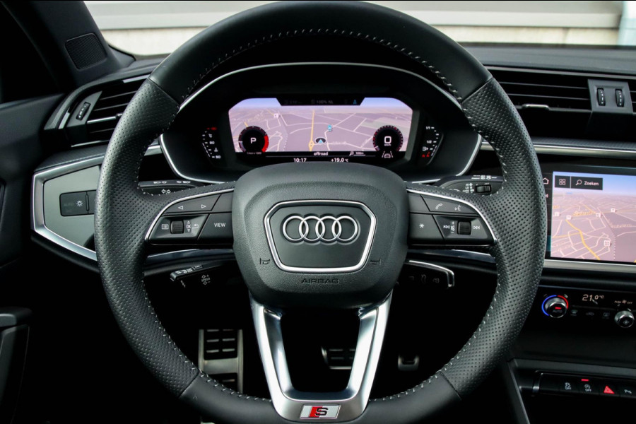Audi Q3 35 1.5 TFSI S Line Pro Line S 150pk S-Tronic! 1e Eig|NL|DLR|Panoramadak|Virtual Cockpit|LED Matrix|Leder|19inch|Black Pack