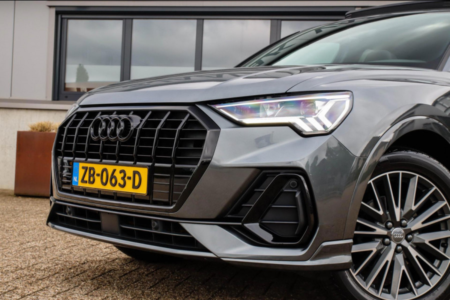 Audi Q3 35 1.5 TFSI S Line Pro Line S 150pk S-Tronic! 1e Eig|NL|DLR|Panoramadak|Virtual Cockpit|LED Matrix|Leder|19inch|Black Pack