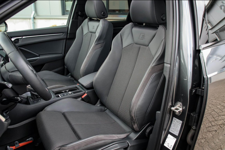 Audi Q3 35 1.5 TFSI S Line Pro Line S 150pk S-Tronic! 1e Eig|NL|DLR|Panoramadak|Virtual Cockpit|LED Matrix|Leder|19inch|Black Pack