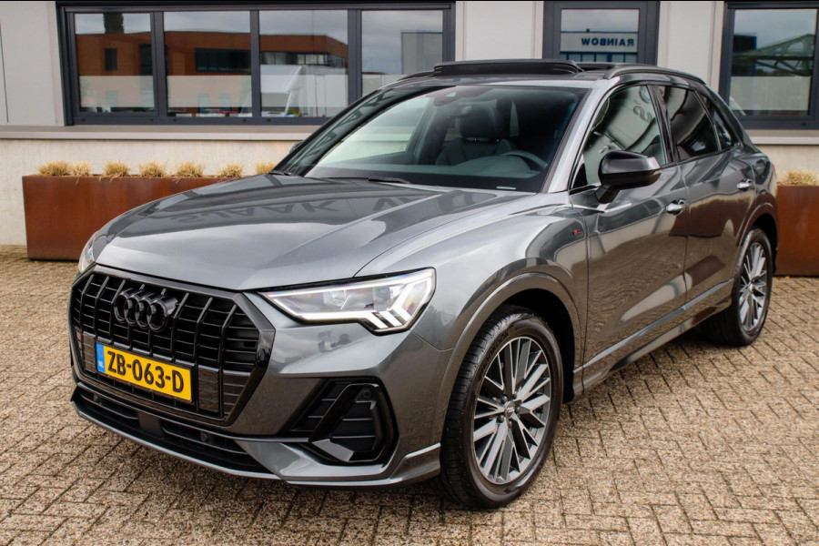 Audi Q3 35 1.5 TFSI S Line Pro Line S 150pk S-Tronic! 1e Eig|NL|DLR|Panoramadak|Virtual Cockpit|LED Matrix|Leder|19inch|Black Pack