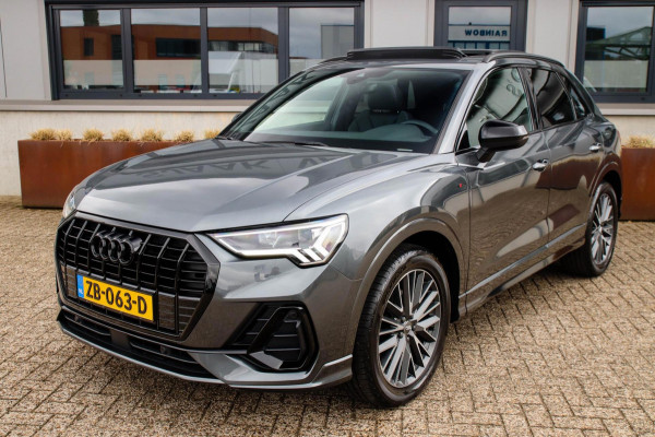 Audi Q3 35 1.5 TFSI S Line Pro Line S 150pk S-Tronic! 1e Eig|NL|DLR|Panoramadak|Virtual Cockpit|LED Matrix|Leder|19inch|Black Pack