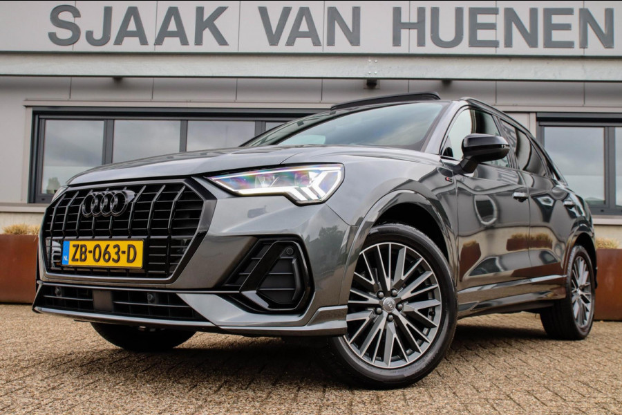 Audi Q3 35 1.5 TFSI S Line Pro Line S 150pk S-Tronic! 1e Eig|NL|DLR|Panoramadak|Virtual Cockpit|LED Matrix|Leder|19inch|Black Pack
