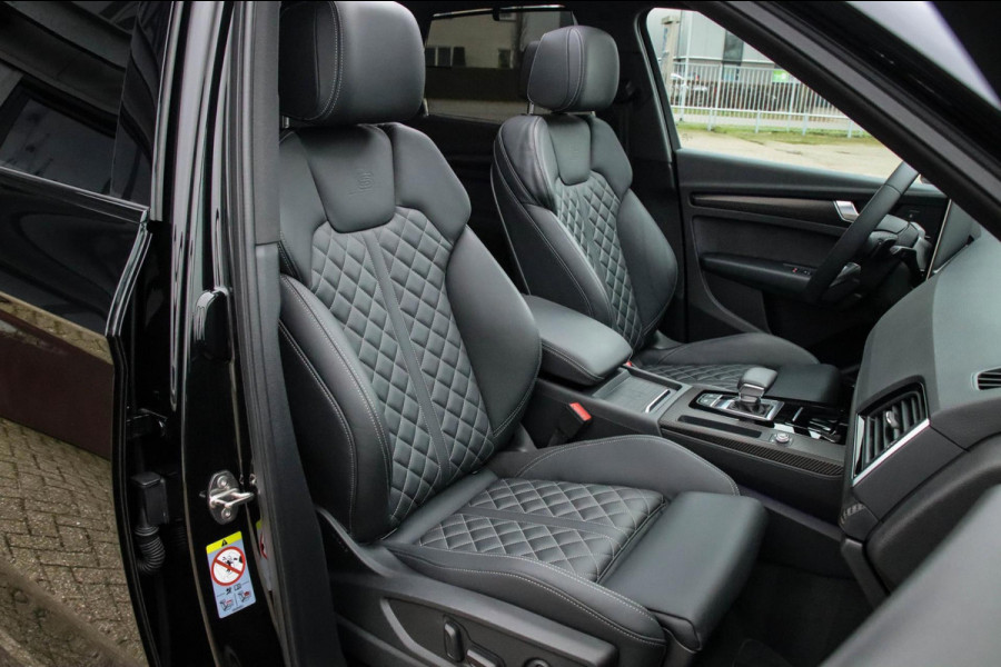 Audi Q5 45 2.0 TFSI Quattro Pro Line S S-Line 265pk Automaat! Panoramadak|Virtual Cockpit|Kuipstoelen|360 Camera|B&O|Black|22inch