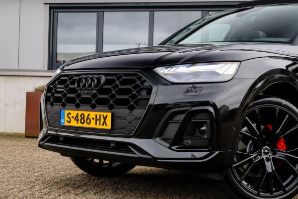 Audi Q5 45 2.0 TFSI Quattro Pro Line S S-Line 265pk Automaat! Panoramadak|Virtual Cockpit|Kuipstoelen|360 Camera|B&O|Black|22inch
