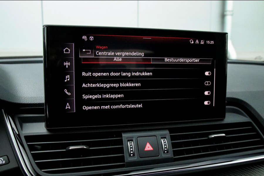 Audi Q5 45 2.0 TFSI Quattro Pro Line S S-Line 265pk Automaat! Panoramadak|Virtual Cockpit|Kuipstoelen|360 Camera|B&O|Black|22inch