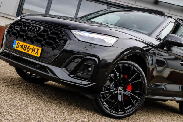 Audi Q5 45 2.0 TFSI Quattro Pro Line S S-Line 265pk Automaat! Panoramadak|Virtual Cockpit|Kuipstoelen|360 Camera|B&O|Black|22inch