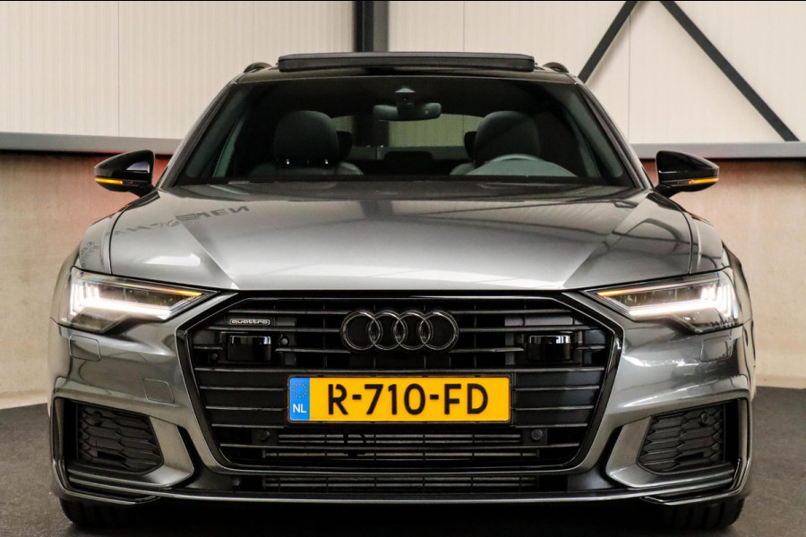 Audi A6 Avant 45 2.0TFSI Quattro S line Edition 245pk Automaat! 1e|Panoramadak|Virtual Cockpit|Leder|HD Matrix LED|Black|Trekhaak