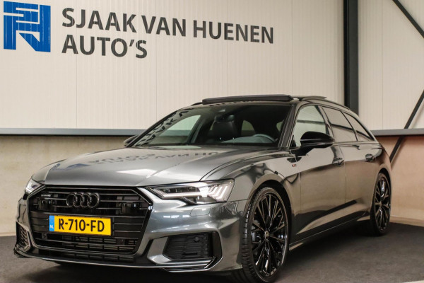 Audi A6 Avant 45 2.0TFSI Quattro S line Edition 245pk Automaat! 1e|Panoramadak|Virtual Cockpit|Leder|HD Matrix LED|Black|Trekhaak