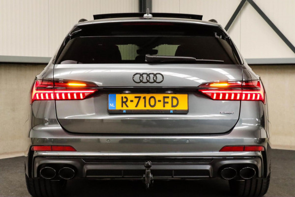 Audi A6 Avant 45 2.0TFSI Quattro S line Edition 245pk Automaat! 1e|Panoramadak|Virtual Cockpit|Leder|HD Matrix LED|Black|Trekhaak