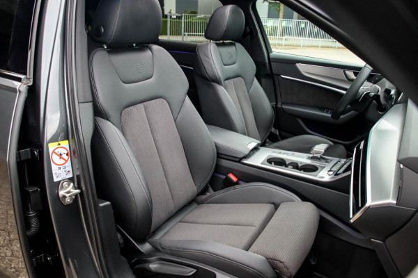 Audi A6 Avant 45 2.0TFSI Quattro S line Edition 245pk Automaat! 1e|Panoramadak|Virtual Cockpit|Leder|HD Matrix LED|Black|Trekhaak