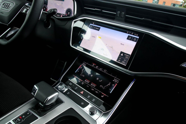 Audi A6 Avant 45 2.0TFSI Quattro S line Edition 245pk Automaat! 1e|Panoramadak|Virtual Cockpit|Leder|HD Matrix LED|Black|Trekhaak
