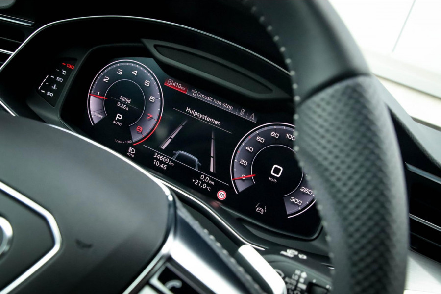 Audi A6 Avant 45 2.0TFSI Quattro S line Edition 245pk Automaat! 1e|Panoramadak|Virtual Cockpit|Leder|HD Matrix LED|Black|Trekhaak