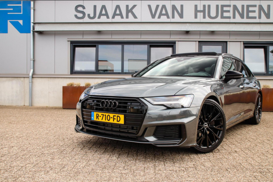 Audi A6 Avant 45 2.0TFSI Quattro S line Edition 245pk Automaat! 1e|Panoramadak|Virtual Cockpit|Leder|HD Matrix LED|Black|Trekhaak