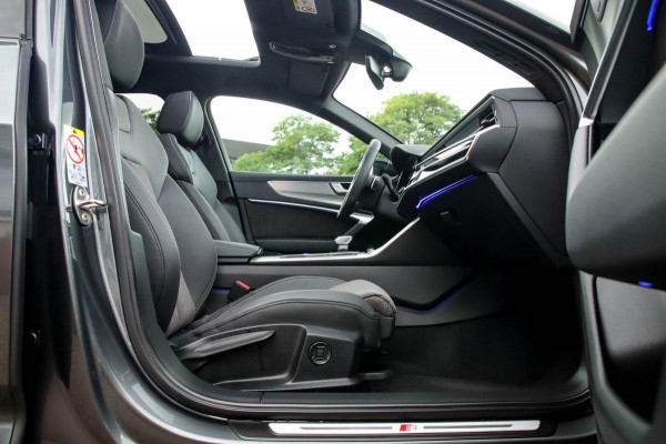 Audi A6 Avant 45 2.0TFSI Quattro S line Edition 245pk Automaat! 1e|Panoramadak|Virtual Cockpit|Leder|HD Matrix LED|Black|Trekhaak