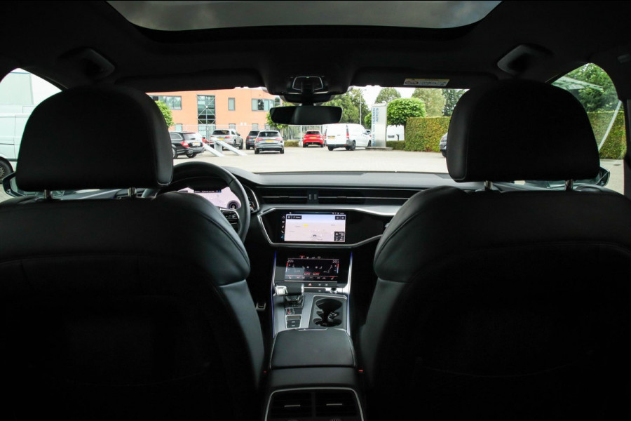 Audi A6 Avant 45 2.0TFSI Quattro S line Edition 245pk Automaat! 1e|Panoramadak|Virtual Cockpit|Leder|HD Matrix LED|Black|Trekhaak