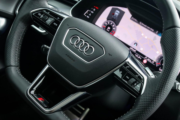 Audi A6 Avant 45 2.0TFSI Quattro S line Edition 245pk Automaat! 1e|Panoramadak|Virtual Cockpit|Leder|HD Matrix LED|Black|Trekhaak