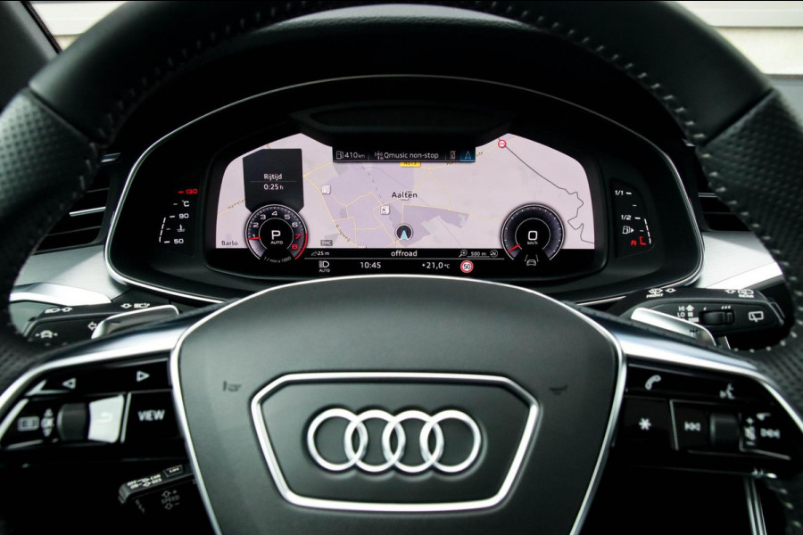 Audi A6 Avant 45 2.0TFSI Quattro S line Edition 245pk Automaat! 1e|Panoramadak|Virtual Cockpit|Leder|HD Matrix LED|Black|Trekhaak