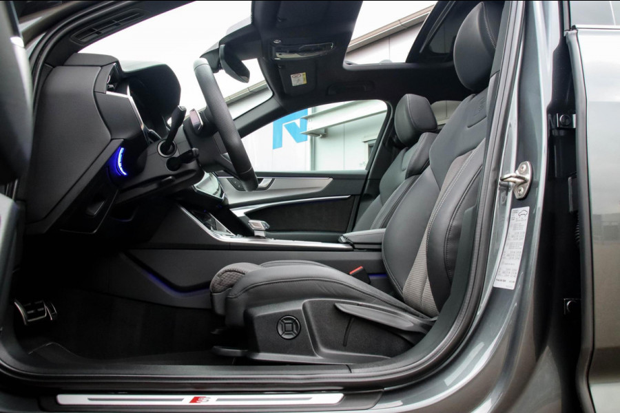 Audi A6 Avant 45 2.0TFSI Quattro S line Edition 245pk Automaat! 1e|Panoramadak|Virtual Cockpit|Leder|HD Matrix LED|Black|Trekhaak