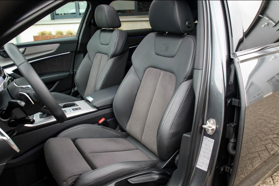 Audi A6 Avant 45 2.0TFSI Quattro S line Edition 245pk Automaat! 1e|Panoramadak|Virtual Cockpit|Leder|HD Matrix LED|Black|Trekhaak