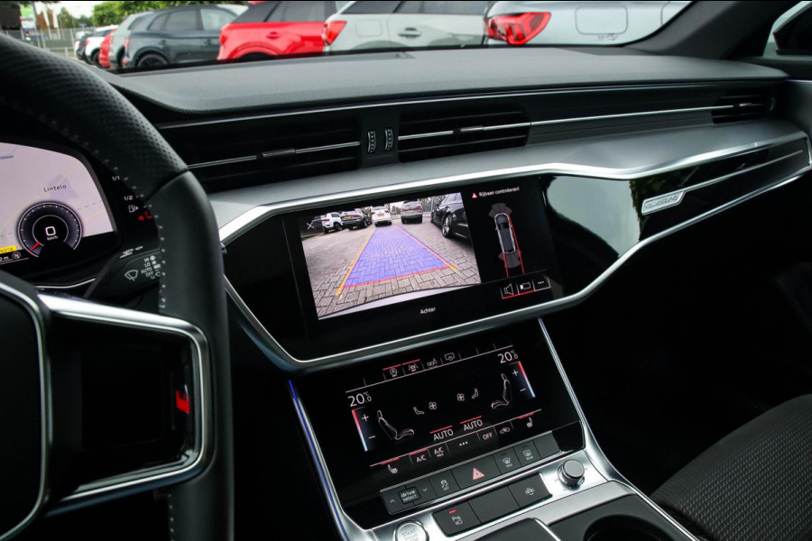 Audi A6 Avant 45 2.0TFSI Quattro S line Edition 245pk Automaat! 1e|Panoramadak|Virtual Cockpit|Leder|HD Matrix LED|Black|Trekhaak