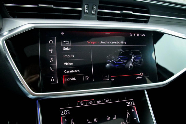Audi A6 Avant 45 2.0TFSI Quattro S line Edition 245pk Automaat! 1e|Panoramadak|Virtual Cockpit|Leder|HD Matrix LED|Black|Trekhaak