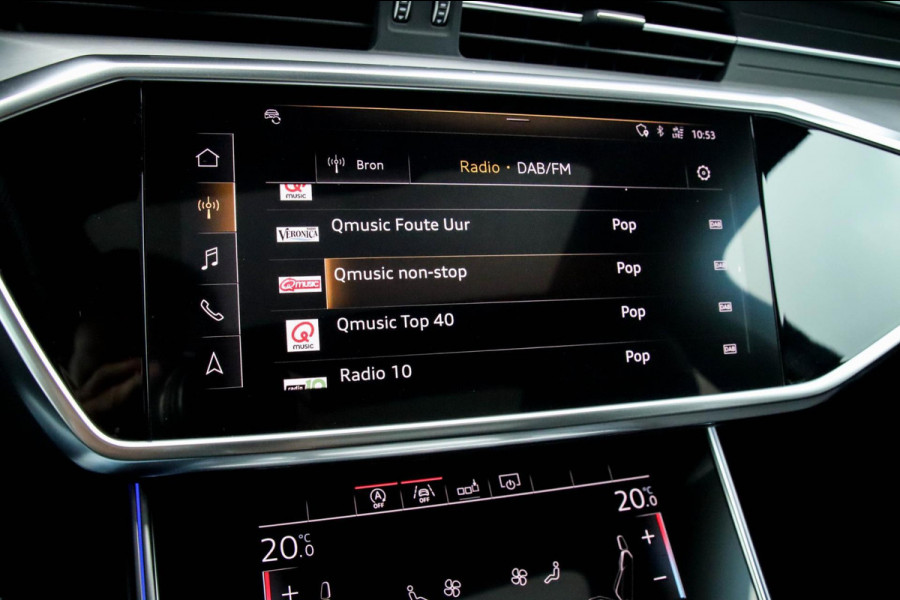 Audi A6 Avant 45 2.0TFSI Quattro S line Edition 245pk Automaat! 1e|Panoramadak|Virtual Cockpit|Leder|HD Matrix LED|Black|Trekhaak