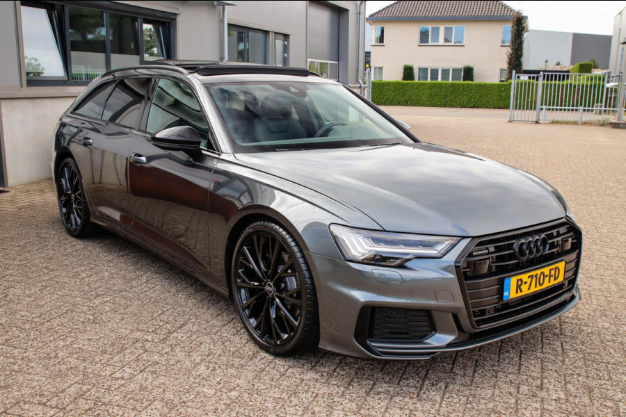 Audi A6 Avant 45 2.0TFSI Quattro S line Edition 245pk Automaat! 1e|Panoramadak|Virtual Cockpit|Leder|HD Matrix LED|Black|Trekhaak