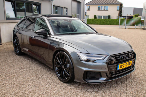 Audi A6 Avant 45 2.0TFSI Quattro S line Edition 245pk Automaat! 1e|Panoramadak|Virtual Cockpit|Leder|HD Matrix LED|Black|Trekhaak