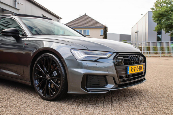 Audi A6 Avant 45 2.0TFSI Quattro S line Edition 245pk Automaat! 1e|Panoramadak|Virtual Cockpit|Leder|HD Matrix LED|Black|Trekhaak