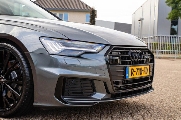 Audi A6 Avant 45 2.0TFSI Quattro S line Edition 245pk Automaat! 1e|Panoramadak|Virtual Cockpit|Leder|HD Matrix LED|Black|Trekhaak