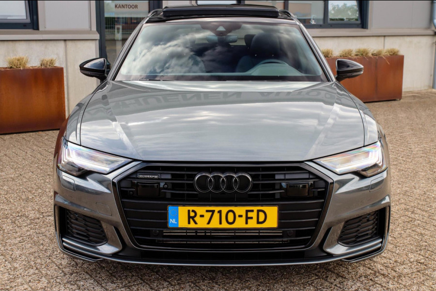 Audi A6 Avant 45 2.0TFSI Quattro S line Edition 245pk Automaat! 1e|Panoramadak|Virtual Cockpit|Leder|HD Matrix LED|Black|Trekhaak