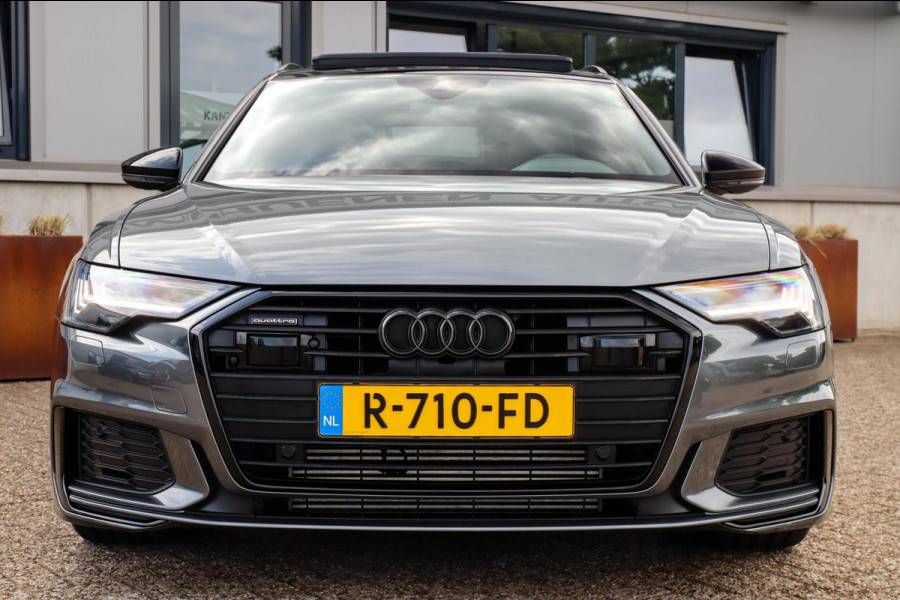 Audi A6 Avant 45 2.0TFSI Quattro S line Edition 245pk Automaat! 1e|Panoramadak|Virtual Cockpit|Leder|HD Matrix LED|Black|Trekhaak