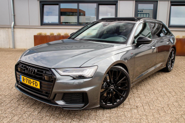 Audi A6 Avant 45 2.0TFSI Quattro S line Edition 245pk Automaat! 1e|Panoramadak|Virtual Cockpit|Leder|HD Matrix LED|Black|Trekhaak