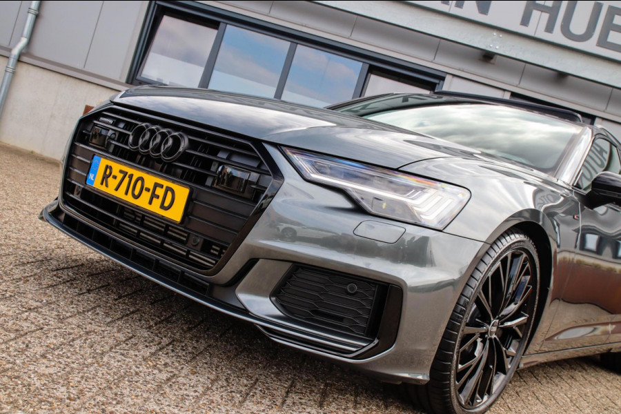 Audi A6 Avant 45 2.0TFSI Quattro S line Edition 245pk Automaat! 1e|Panoramadak|Virtual Cockpit|Leder|HD Matrix LED|Black|Trekhaak
