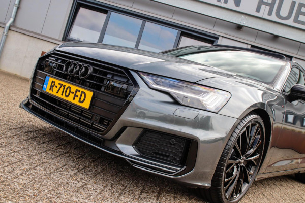 Audi A6 Avant 45 2.0TFSI Quattro S line Edition 245pk Automaat! 1e|Panoramadak|Virtual Cockpit|Leder|HD Matrix LED|Black|Trekhaak