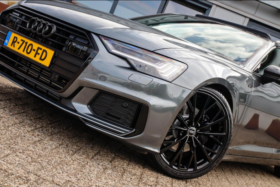 Audi A6 Avant 45 2.0TFSI Quattro S line Edition 245pk Automaat! 1e|Panoramadak|Virtual Cockpit|Leder|HD Matrix LED|Black|Trekhaak