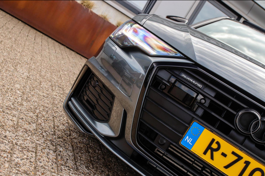 Audi A6 Avant 45 2.0TFSI Quattro S line Edition 245pk Automaat! 1e|Panoramadak|Virtual Cockpit|Leder|HD Matrix LED|Black|Trekhaak