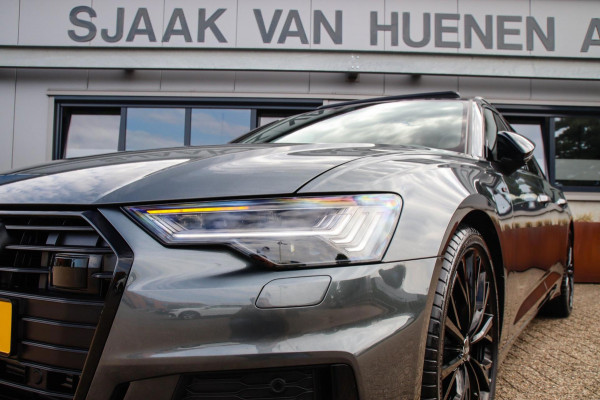 Audi A6 Avant 45 2.0TFSI Quattro S line Edition 245pk Automaat! 1e|Panoramadak|Virtual Cockpit|Leder|HD Matrix LED|Black|Trekhaak