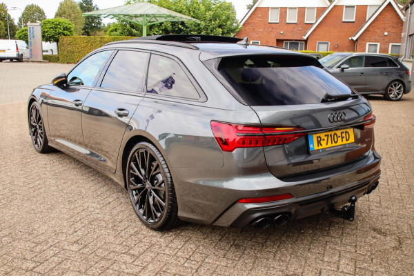 Audi A6 Avant 45 2.0TFSI Quattro S line Edition 245pk Automaat! 1e|Panoramadak|Virtual Cockpit|Leder|HD Matrix LED|Black|Trekhaak