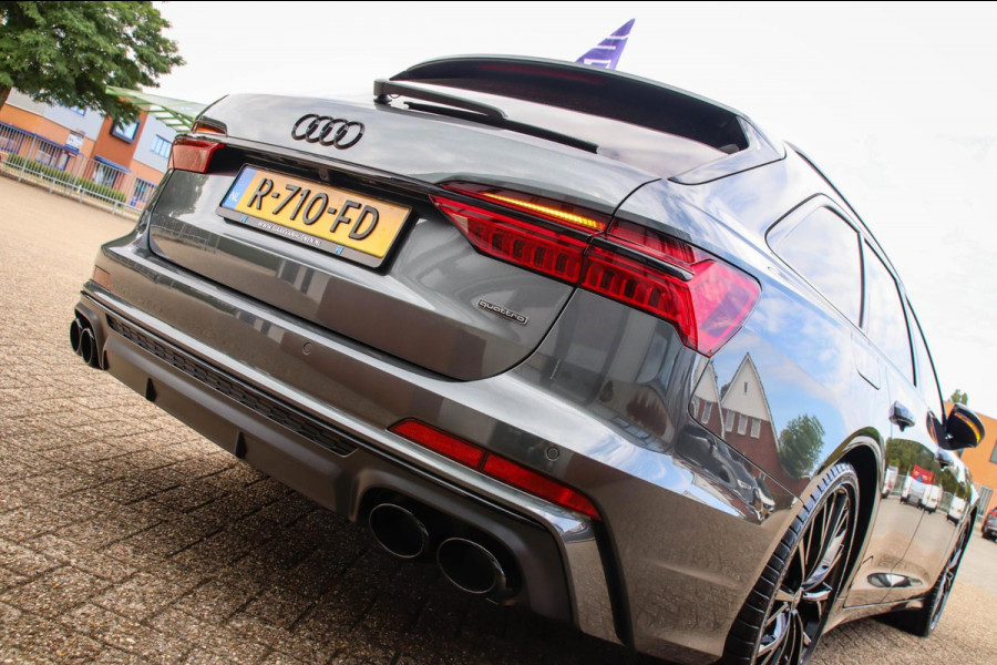 Audi A6 Avant 45 2.0TFSI Quattro S line Edition 245pk Automaat! 1e|Panoramadak|Virtual Cockpit|Leder|HD Matrix LED|Black|Trekhaak
