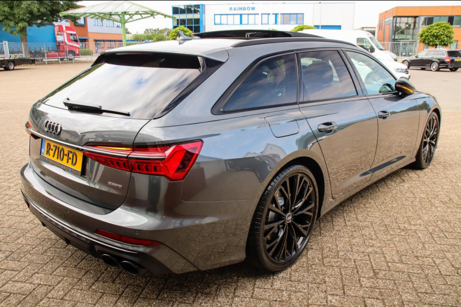 Audi A6 Avant 45 2.0TFSI Quattro S line Edition 245pk Automaat! 1e|Panoramadak|Virtual Cockpit|Leder|HD Matrix LED|Black|Trekhaak
