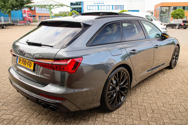 Audi A6 Avant 45 2.0TFSI Quattro S line Edition 245pk Automaat! 1e|Panoramadak|Virtual Cockpit|Leder|HD Matrix LED|Black|Trekhaak