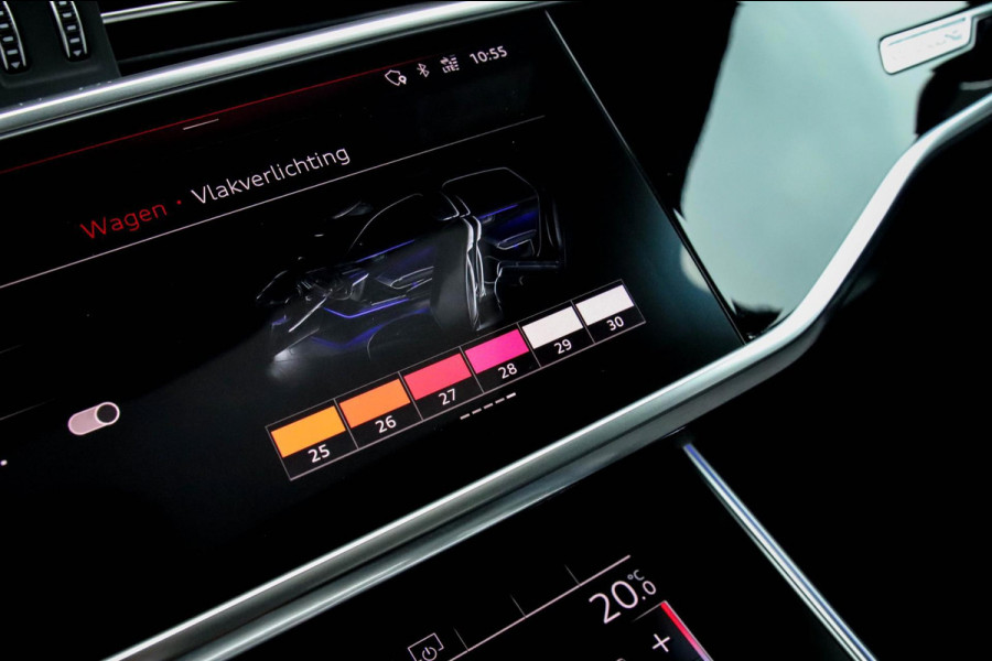 Audi A6 Avant 45 2.0TFSI Quattro S line Edition 245pk Automaat! 1e|Panoramadak|Virtual Cockpit|Leder|HD Matrix LED|Black|Trekhaak