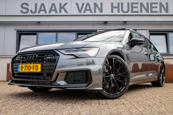 Audi A6 Avant 45 2.0TFSI Quattro S line Edition 245pk Automaat! 1e|Panoramadak|Virtual Cockpit|Leder|HD Matrix LED|Black|Trekhaak