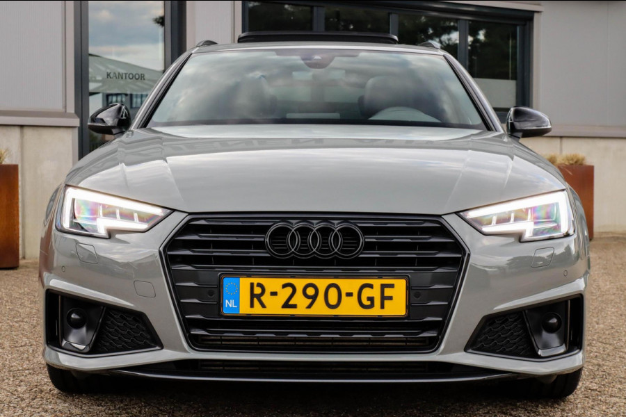 Audi A4 Avant 40 2.0TFSI S line Black Edition Facelift 190pk S-Tronic! 1e Eig|DLR|Panoramadak|Virtual Cockpit|Leder|LED|Black|19